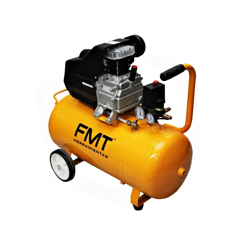 COMPRESOR AIRE DIRECT.2.5HP 220 C/RUEDAS FMT 50L FMT
