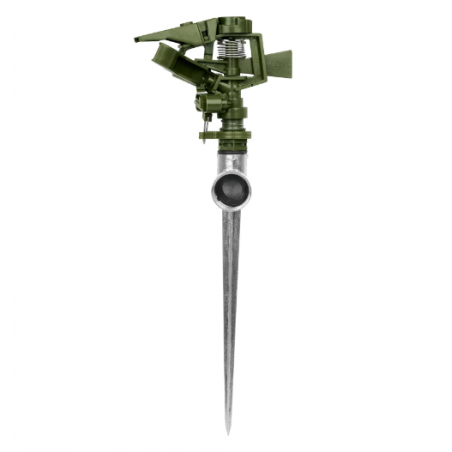 ASPERSOR PRETUL PLASTICO 1 VIA CON ESTACA METALICA