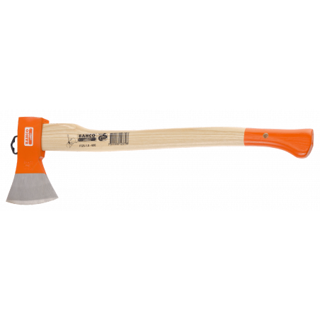 HACHA DE TALA CON MANGO DE MADERA DE FRESNO CURVADO DE 700MM Y 1 8 KG