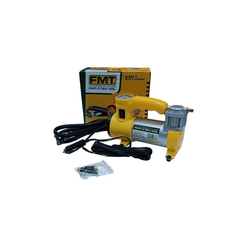 COMPRESOR 12V - 30MM - 150PSI - 21A - 250W - 40 L/Min